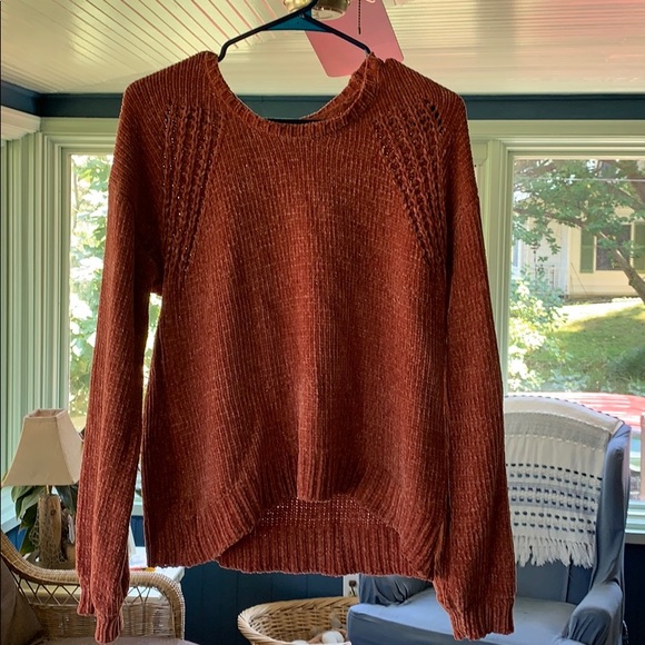 Redish Pink Charlotte Russe sweater - Picture 2 of 4